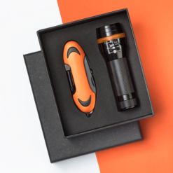 SET COLORADO I: LED TORCH AND A POCKET KNIFE