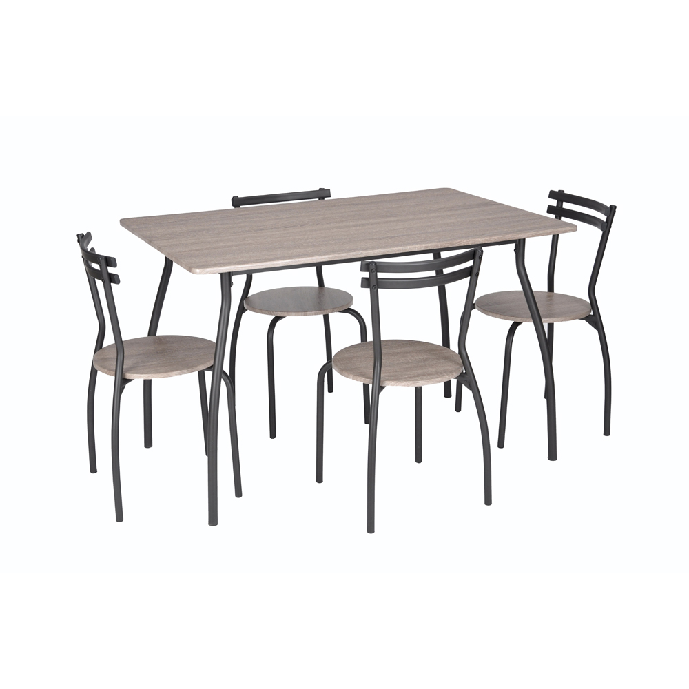 Set masa Vega cu 4 scaune stejar antichizat Set masa Vega cu 4 scaune stejar antichizat