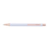 Pix metalic Online, corp soft touch, alb accesorii roz metalizat