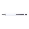 Pix metalic Online, corp soft touch, alb accesorii gri