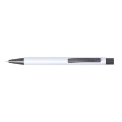 Pix metalic Online, corp soft touch, alb accesorii gri