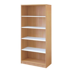 Dulap Biblioraft, 4 polite, fara usi, carcasa stejar,80x36x180 mm