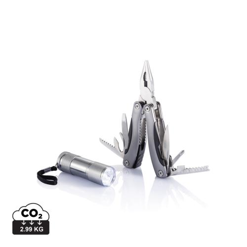 Multitool and torch set Multitool and torch set