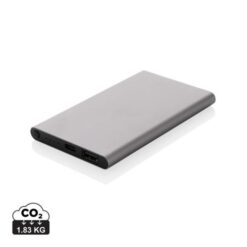 RCS recycled plastic/aluminum 4000 mah powerbank with type C RCS recycled plastic/aluminum 4000 mah powerbank with type C
