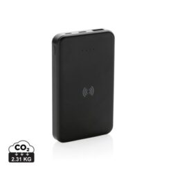 RCS recycled plastic 5.000 mAh 5W wireless powerbank RCS recycled plastic 5.000 mAh 5W wireless powerbank