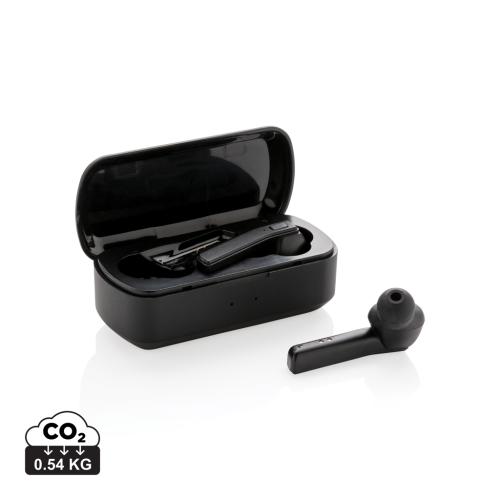 Free Flow TWS earbuds in charging case Free Flow TWS earbuds in charging case