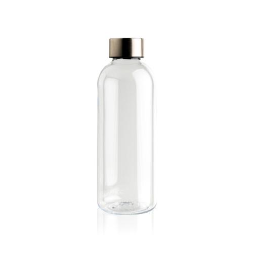 Leakproof water bottle with metallic lid Leakproof water bottle with metallic lid