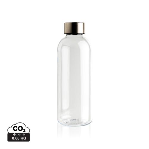Leakproof water bottle with metallic lid Leakproof water bottle with metallic lid