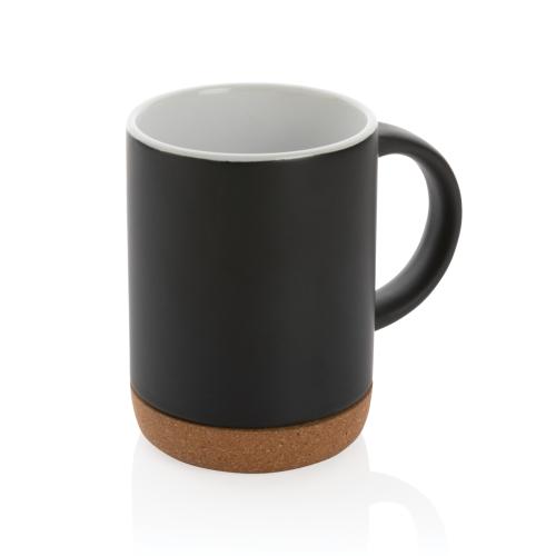 Ceramic mug with cork base Ceramic mug with cork base