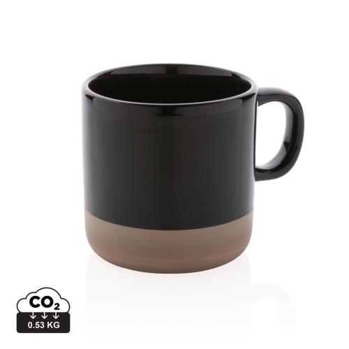 Glazed ceramic mug Glazed ceramic mug