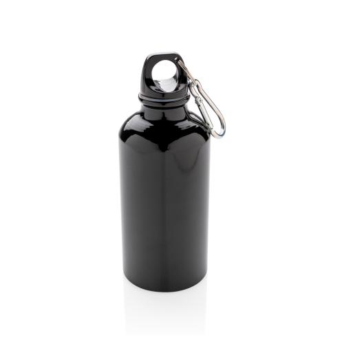 Aluminium reusable sport bottle with carabiner Aluminium reusable sport bottle with carabiner