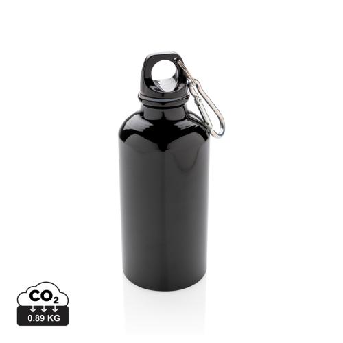 Aluminium reusable sport bottle with carabiner Aluminium reusable sport bottle with carabiner