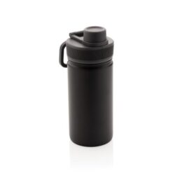 Vacuum stainless steel bottle with sports lid 550ml