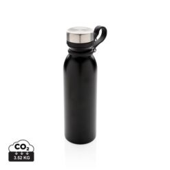 Copper vacuum insulated bottle with carry loop Copper vacuum insulated bottle with carry loop