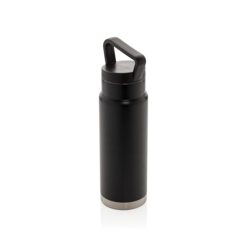 Leakproof vacuum on-the-go bottle with handle Leakproof vacuum on-the-go bottle with handle