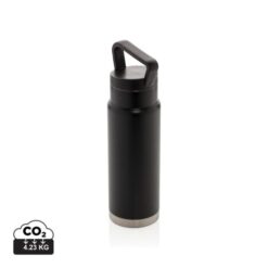 Leakproof vacuum on-the-go bottle with handle Leakproof vacuum on-the-go bottle with handle