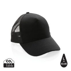 Impact AWARE™ Brushed rcotton 5 panel trucker cap 190gr Impact AWARE™ Brushed rcotton 5 panel trucker cap 190gr