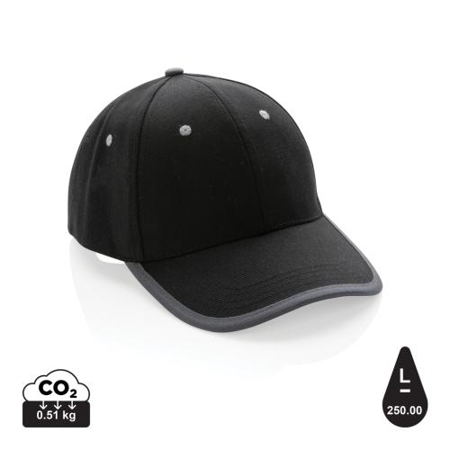 Impact AWARE™ Brushed rcotton 6 panel contrast cap 280gr Impact AWARE™ Brushed rcotton 6 panel contrast cap 280gr