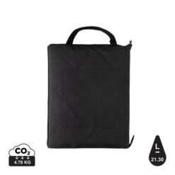 Impact Aware™ RPET foldable quilted picnic blanket Impact Aware™ RPET foldable quilted picnic blanket