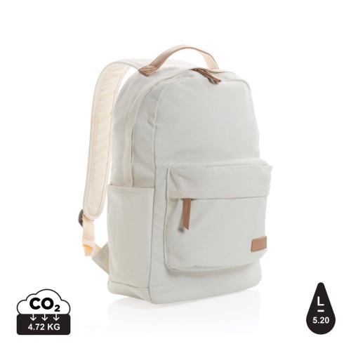 Impact AWARE™ 16 oz. recycled canvas backpack Impact AWARE™ 16 oz. recycled canvas backpack