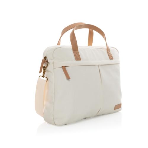 Impact AWARE™ 16 oz. recycled canvas laptop bag Impact AWARE™ 16 oz. recycled canvas laptop bag