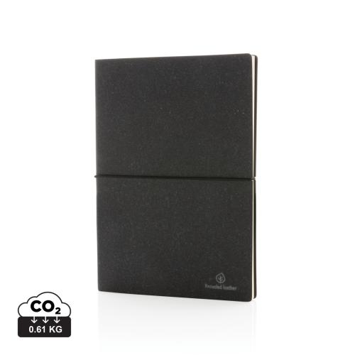 A5 recycled leather notebook A5 recycled leather notebook