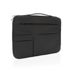 Smooth PU 15.6" laptop sleeve with handle