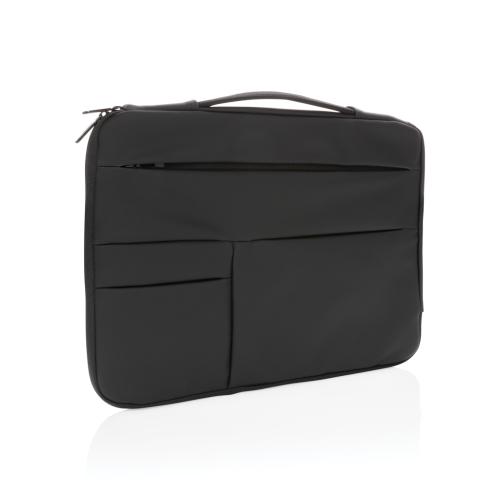 Smooth PU 15.6" laptop sleeve with handle Smooth PU 15.6" laptop sleeve with handle