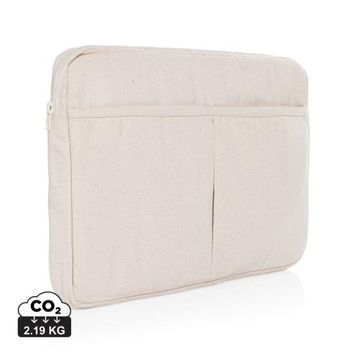 Laluka AWARE™ recycled cotton 15.6 inch laptop sleeve Laluka AWARE™ recycled cotton 15.6 inch laptop sleeve