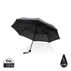 20.5"Impact AWARE™ RPET 190T pongee mini reflective umbrella 20.5"Impact AWARE™ RPET 190T pongee mini reflective umbrella