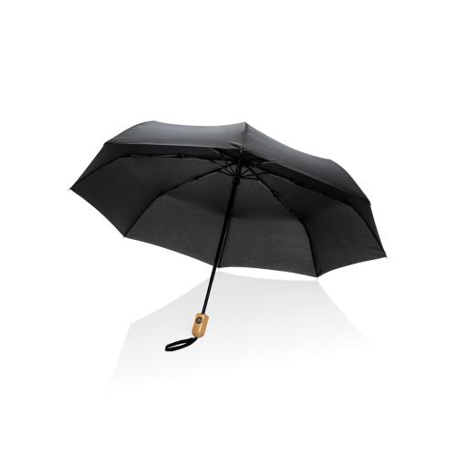 21" Impact AWARE™ RPET 190T bamboo auto open/close umbrella 21" Impact AWARE™ RPET 190T bamboo auto open/close umbrella