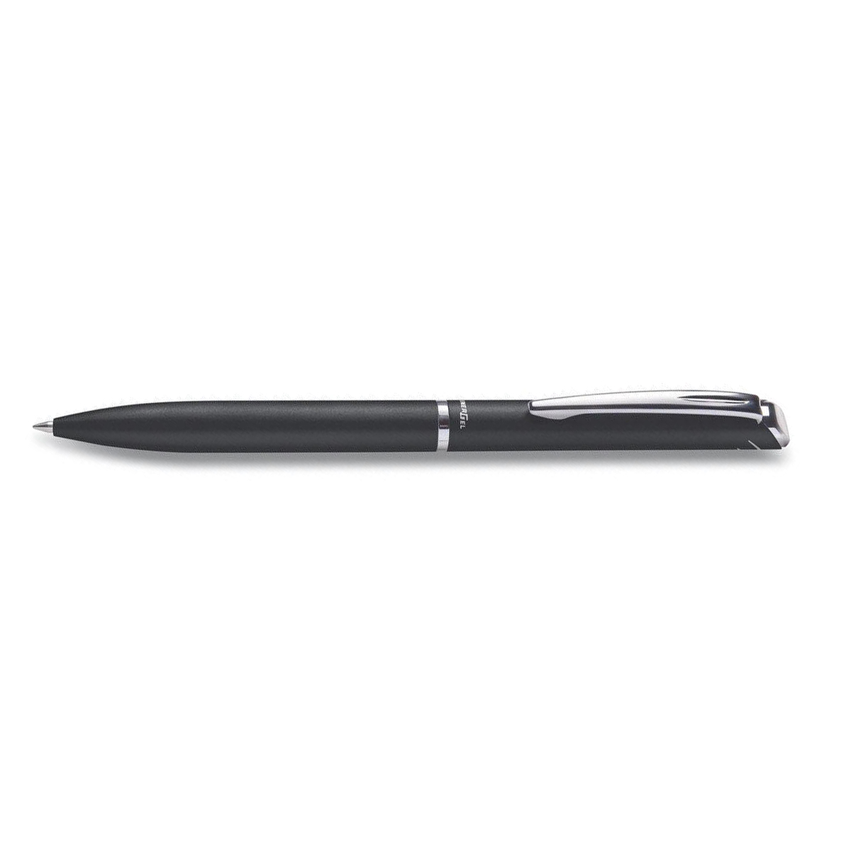 Roller cu gel Pentel EnerGel High Class, 0.7 mm, mecanism prin rasucire, mina albastra, corp metalic negru Roller cu gel Pentel EnerGel High Class, 0.7 mm, mecanism prin rasucire, mina albastra, corp metalic negru