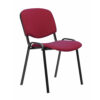 Scaun vizitator, Niky, stofa, bordo Scaun vizitator, Niky, stofa, bordo