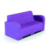 Canapea Rubico BR, 2 locuri, stofa, violet Canapea Rubico BR, 2 locuri, stofa, violet