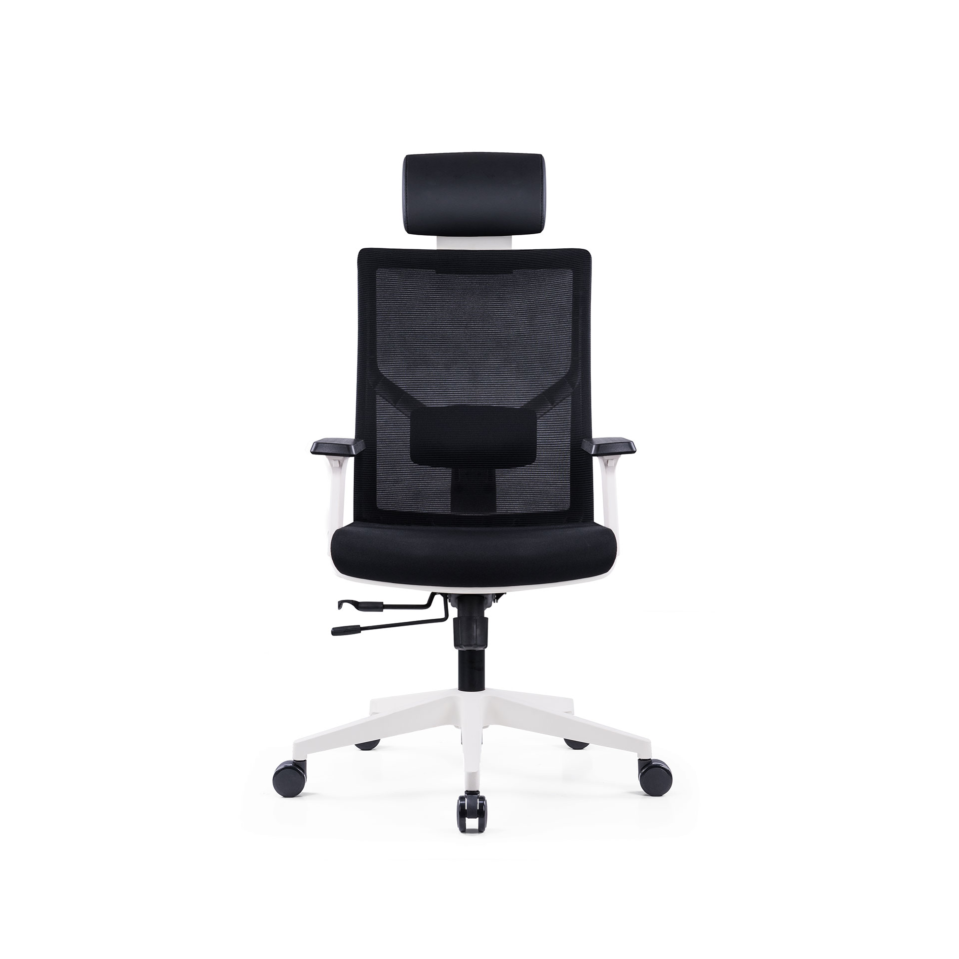 Scaun operational ergonimic, Snow, cu tetiera, negru Scaun operational ergonimic, Snow, cu tetiera, negru