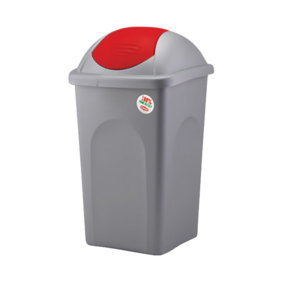 Cos gunoi Multipat 30L capac rosu, rezistent, durabil, colectarea selectiva a deseurilor Cos gunoi Multipat 30L capac rosu, rezistent, durabil, colectarea selectiva a deseurilor