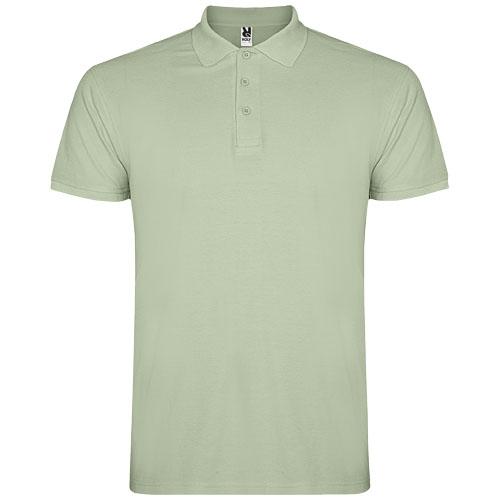 Star short sleeve men's polo Star short sleeve men's polo