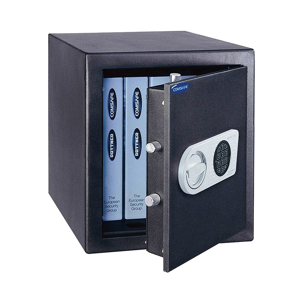 Seif TOSCANA50EL incuietoare electronica 420x350x380mm, antracit, capacitate 27 litri, rezistent, durabil Seif TOSCANA50EL incuietoare electronica 420x350x380mm, antracit, capacitate 27 litri, rezistent, durabil