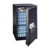 Seif TOSCANA85 incuietoare pe cheie 860x490x410mm, antracit, capacitate 102 litri, rezistent, durabil Seif TOSCANA85 incuietoare pe cheie 860x490x410mm, antracit, capacitate 102 litri, rezistent, durabil