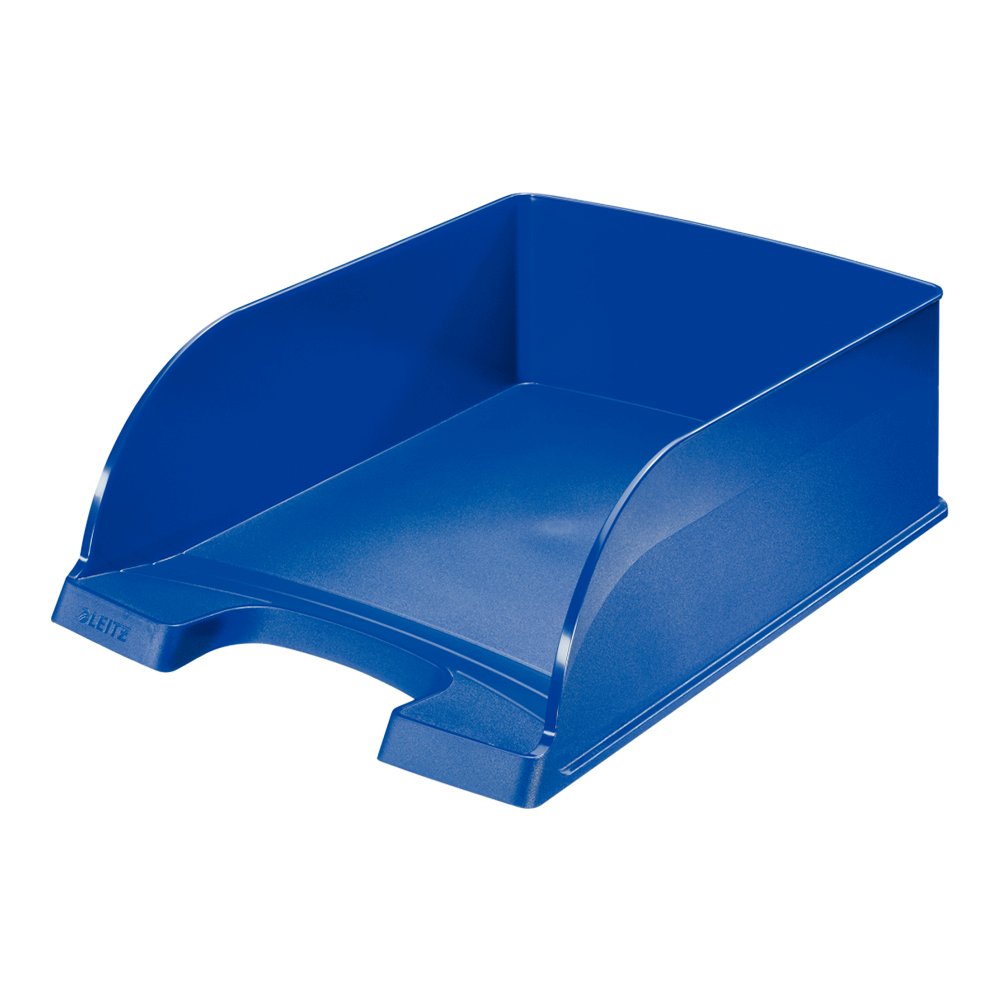 Tavita documente Leitz PLUS Jumbo, albastru Tavita documente Leitz PLUS Jumbo, albastru
