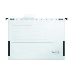 Dosar suspendabil Leitz Alpha Active cu burduf, alb