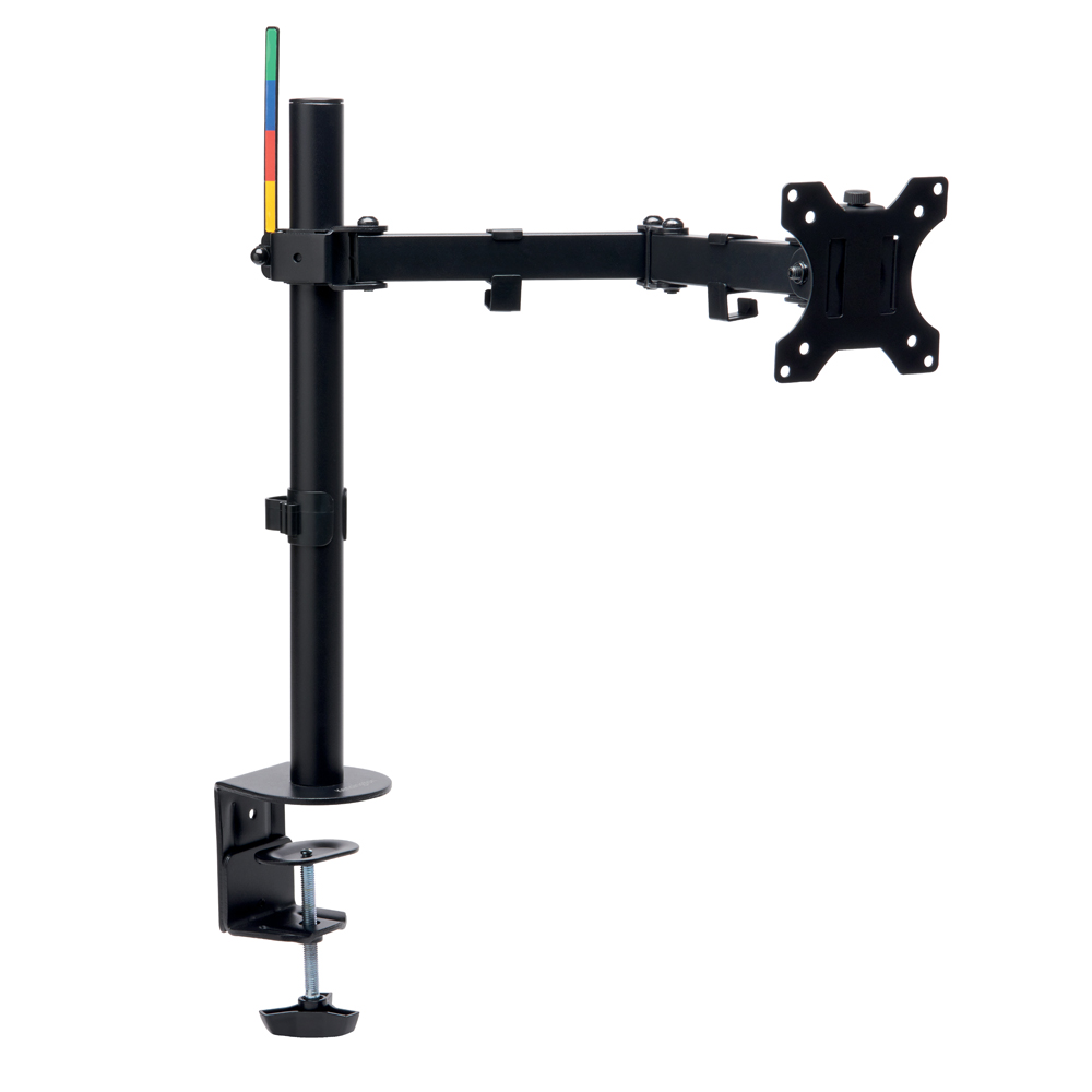 Suport pentru monitor Kensington SmartFit, brat ajustabil si extensibil, cu fixare pe birou, negru Suport pentru monitor Kensington SmartFit, brat ajustabil si extensibil, cu fixare pe birou, negru