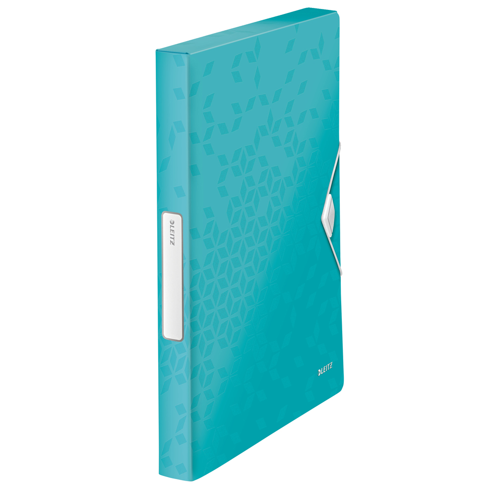 Mapa Jumbo Leitz WOW, PP, A4, 250 coli, turcoaz Mapa Jumbo Leitz WOW, PP, A4, 250 coli, turcoaz
