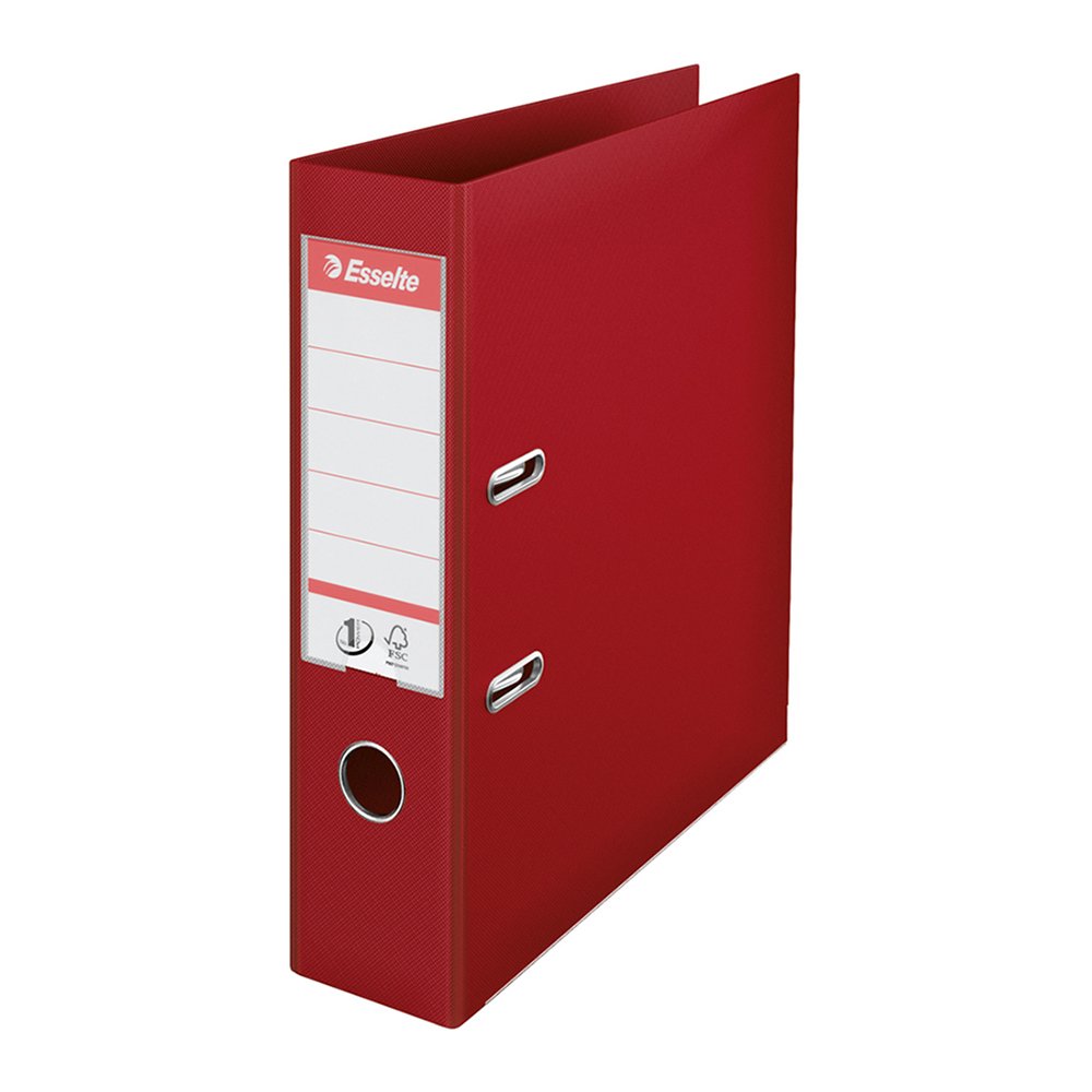 Biblioraft Esselte No.1 Power, PP/PP, A4, 75 mm, visiniu Biblioraft Esselte No.1 Power, PP/PP, A4, 75 mm, visiniu