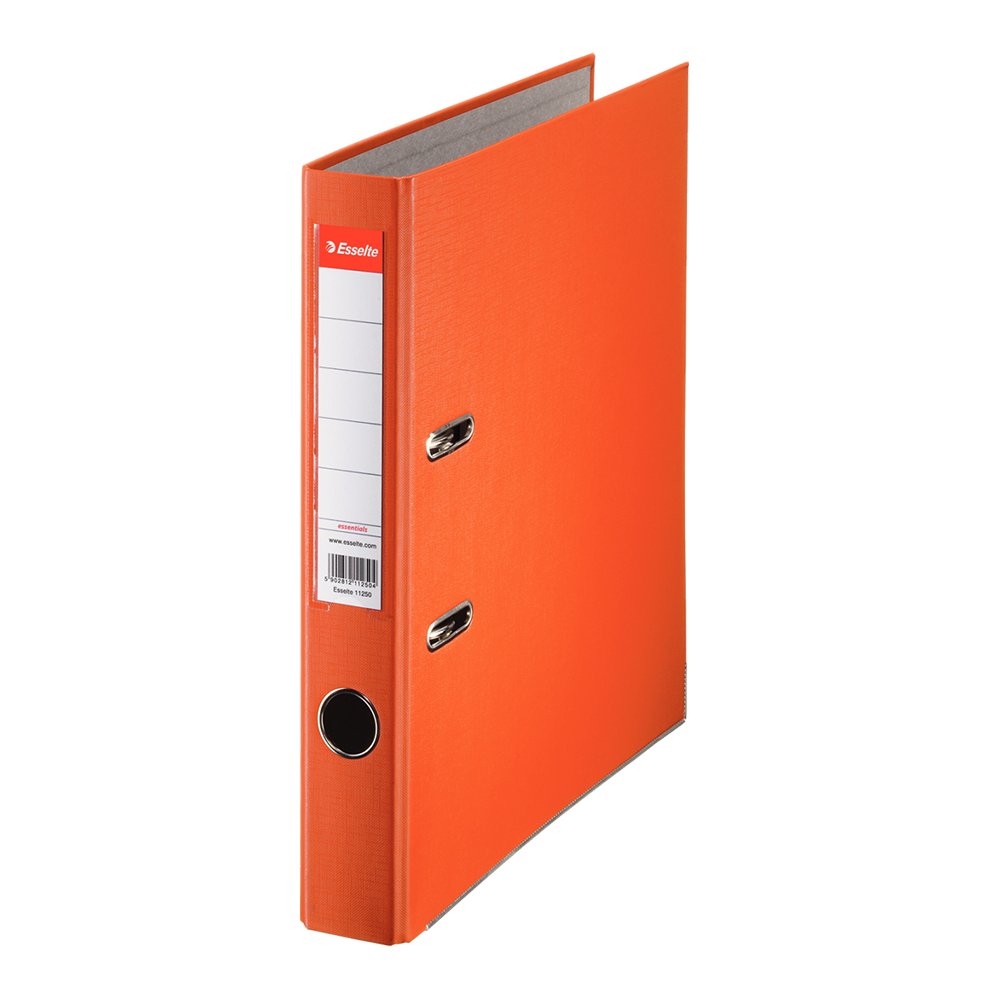 Biblioraft Esselte Economy, PP, A4, 50 mm, portocaliu Biblioraft Esselte Economy, PP, A4, 50 mm, portocaliu
