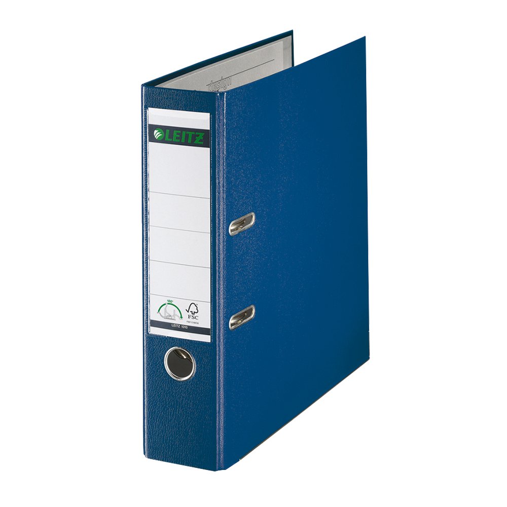 Biblioraft Leitz 180º, PP, A4, 80mm, albastru Biblioraft Leitz 180º, PP, A4, 80mm, albastru