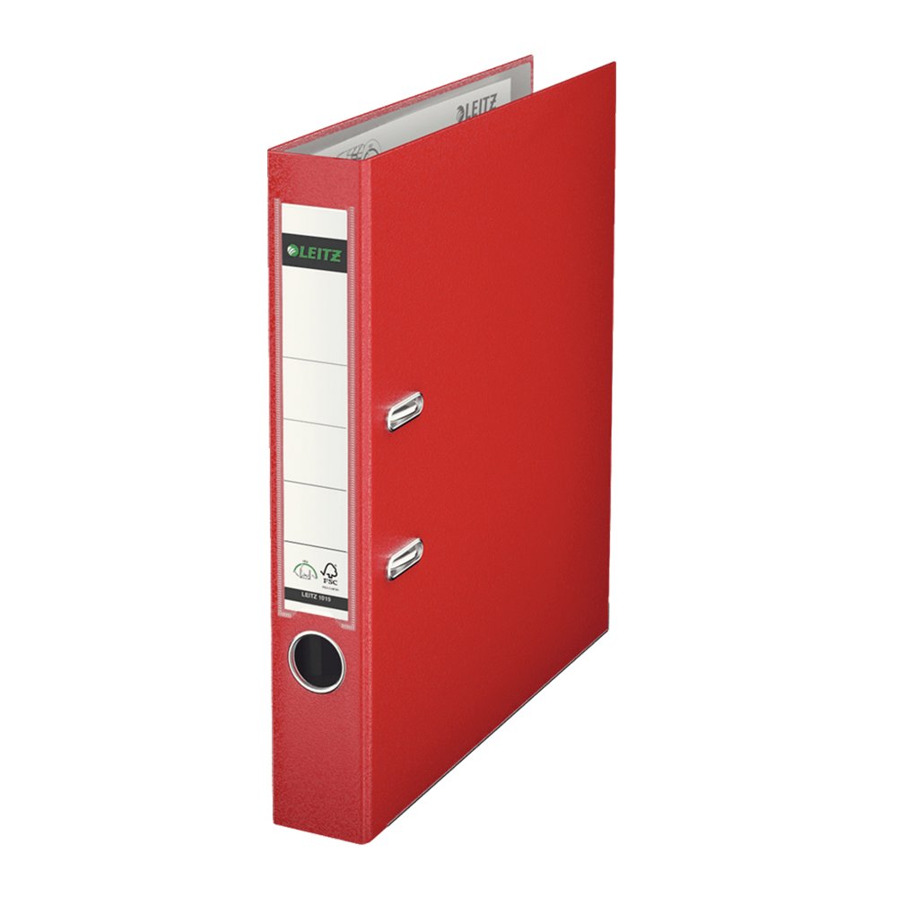 Biblioraft Leitz 180º, PP, A4, 52mm, rosu Biblioraft Leitz 180º, PP, A4, 52mm, rosu