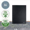 Mapa Leitz Recycle, carton reciclat, A4, 250 coli, negru Mapa Leitz Recycle, carton reciclat, A4, 250 coli, negru
