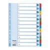 index Esselte Mylar, 1-12, A4
