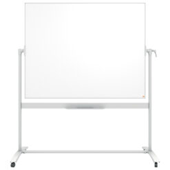 Tabla mobila NOBO Classic, otel lacuit, 150x120 cm, magnetica, include marker si tavita, alb